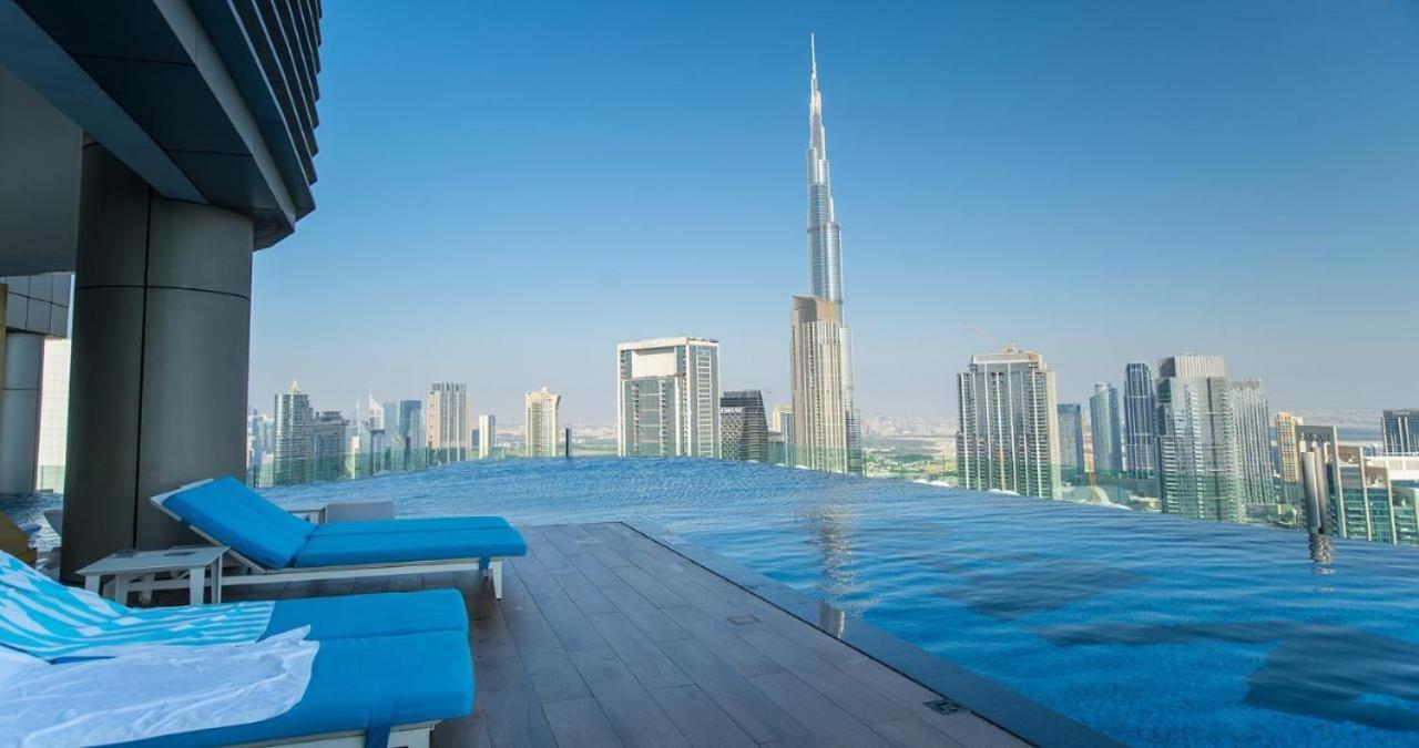 Luxury Apartment Burj Khalifa & City View 迪拜 外观 照片